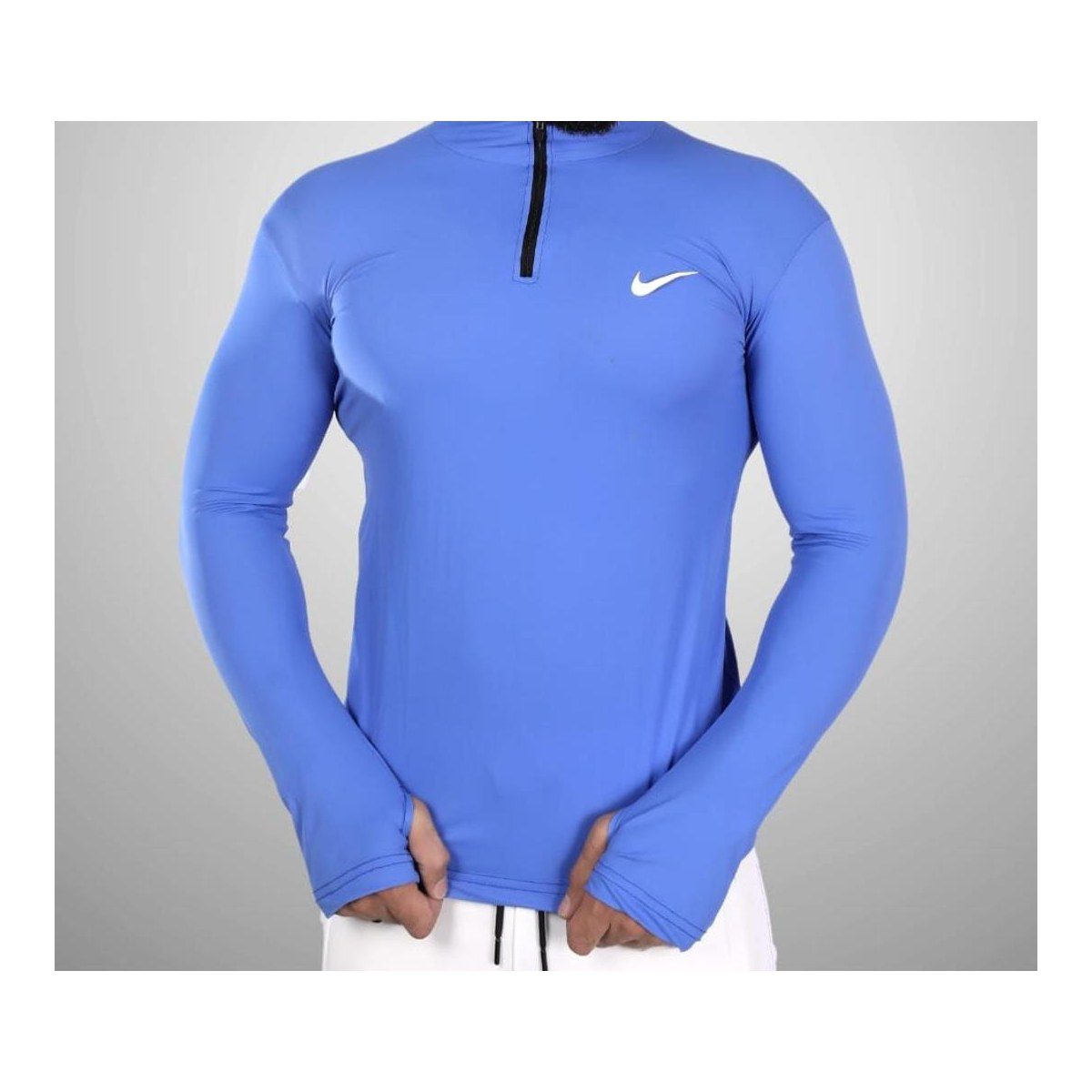 Men's Imported Half-Zip Base Layer - طبقة أساسية نصف سحّاب رجالي مستوردة