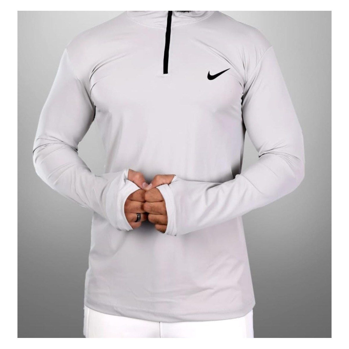 Men's Imported Half-Zip Base Layer - طبقة أساسية نصف سحّاب رجالي مستوردة