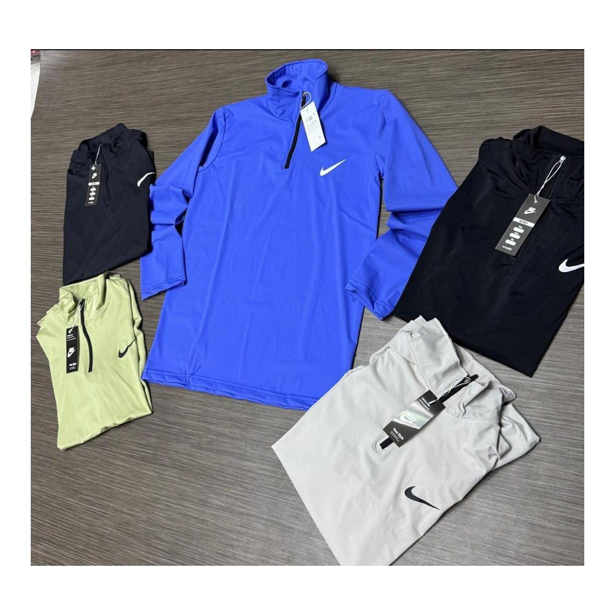 Men's Imported Half-Zip Base Layer - طبقة أساسية نصف سحّاب رجالي مستوردة