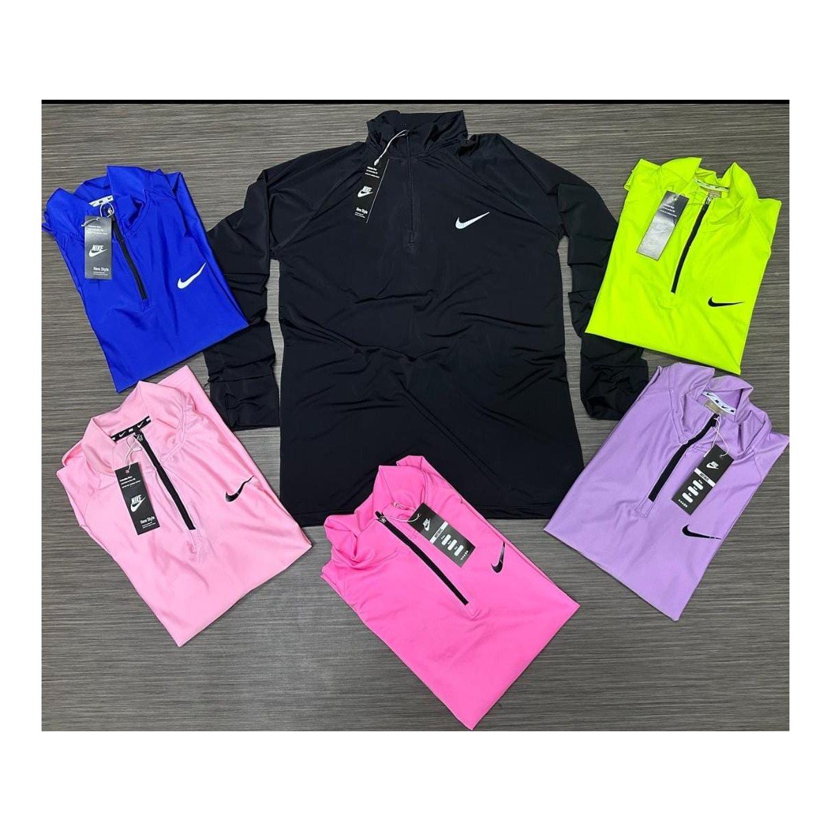 Women's Imported Half-Zip Base Layer - طبقة أساسية نصف سحّاب حريمي مستوردة