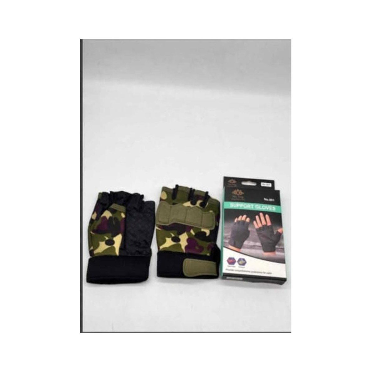 Imported Half-Finger Training Gloves - قفازات تدريب نصف أصابع مستوردة